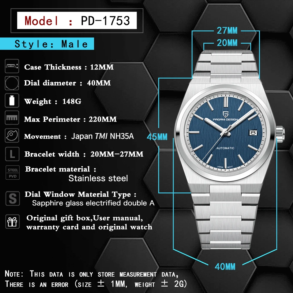 PAGANI-DESIGN-PD1753-Men-Automatic-Mechanical-Watch-40MM-NH35A-Sapphire-Stainless-Steel-Waterproof-Wristwatch-Religio-Masculino