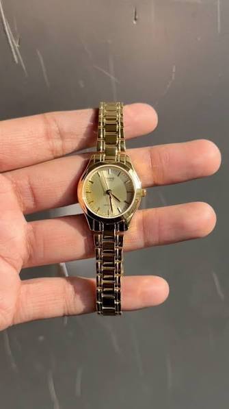 CASIO LTP-1275G-9A Casio Women watch Ontime Collection